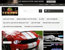 Tablet Screenshot of jekame-novedades-led.com